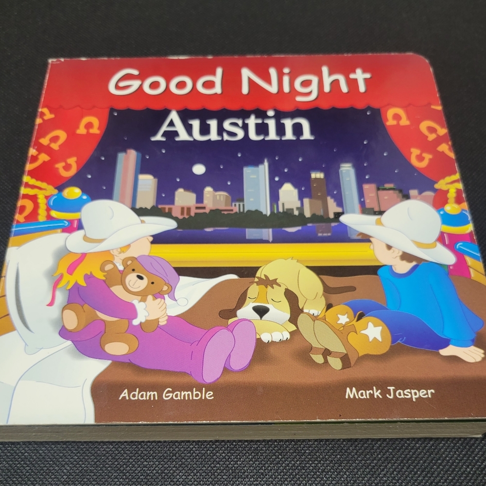 Good Night Austin board book by Adam Gamble